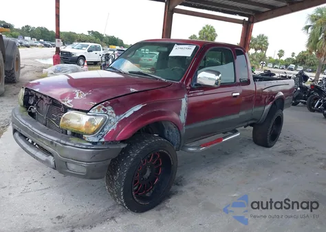 2004 Toyota Tacoma Prerunner V6 z USA, uszkodzony, nr VIN 5TESN92N74Z308666